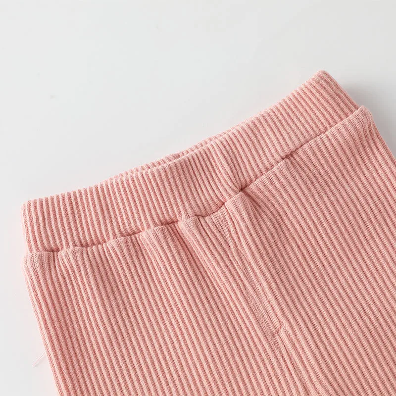 Pantalones largos lisos para niños y bebés de diario primavera otoño