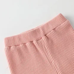 Pantalones largos lisos para niños y bebés de diario primavera otoño