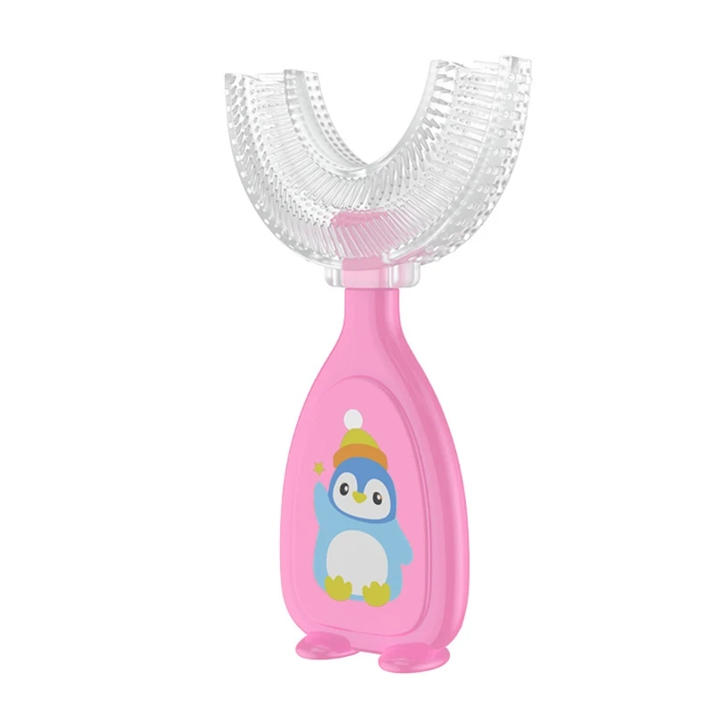 Cepillo de dientes en forma U para niños – Entrenamiento suave