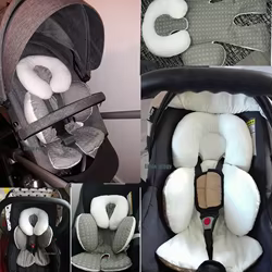 Cojín cervical para cochecito y silla de coche – Protección suave