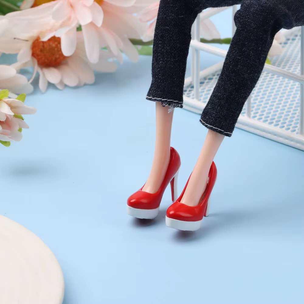 Zapatos de tacón para muñecas 30cm – Accesorios de moda infantil - imagen 3