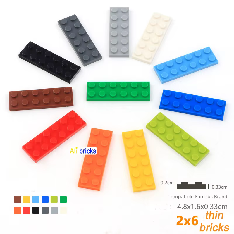 Bloques de construcción finos educativos para niños – Piezas compatibles - imagen 2