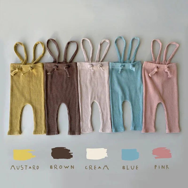 Milancel Leggings Caramelo Bebé – Ajustados suaves para otoño