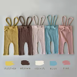Milancel Leggings Caramelo Bebé – Ajustados suaves para otoño