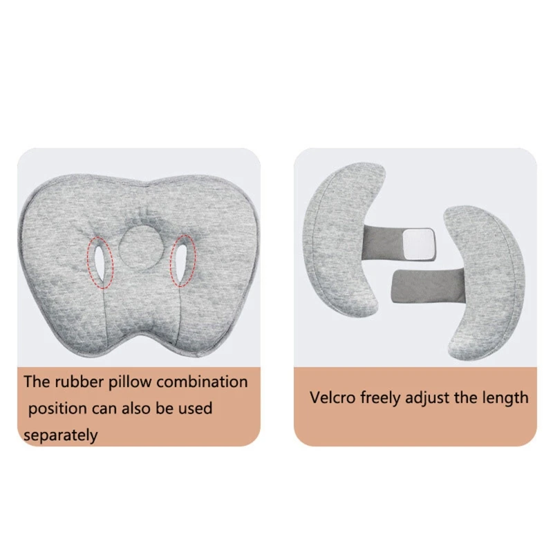 Almohada coche bebé recién nacido – Soporte cervical forma U - imagen 4