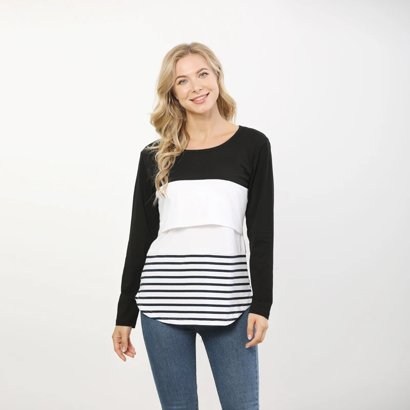 Camiseta maternity manga larga para otoño - imagen 5