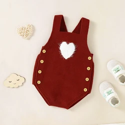 Body de punto para bebé recién nacido - Mono ligero con tirantes 0-18M