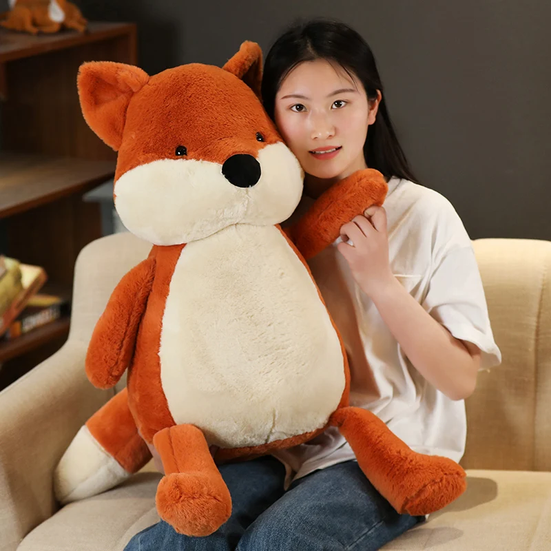 Peluche de zorro tierno para sofá, juguete infantil - imagen 5