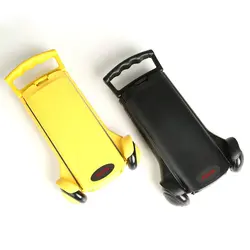 Carrito de equipaje plegable de aluminio para mochila escolar