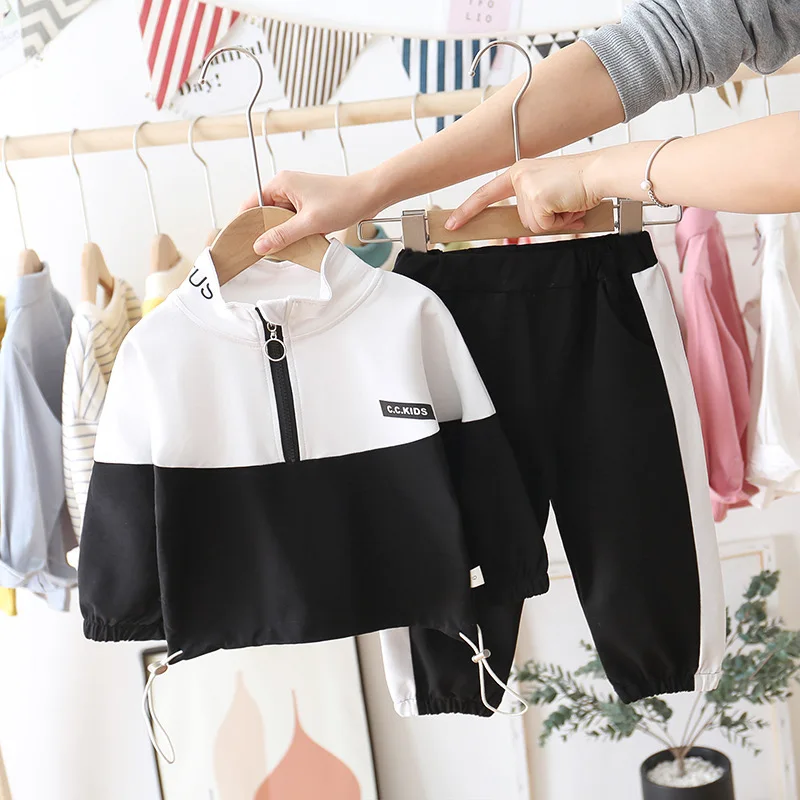 Conjunto chándal de algodón para niños – Chaqueta y pants - imagen 5