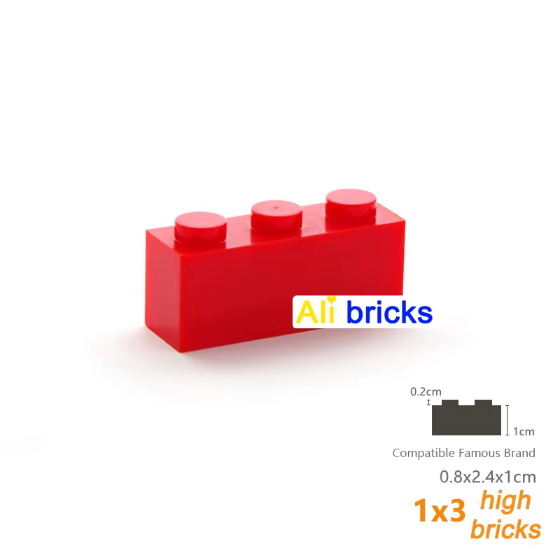 Bloques de construcción educativos de plástico para niños - imagen 3