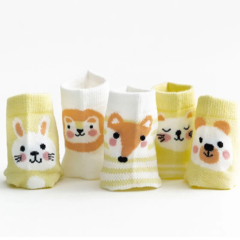Calcetines de malla finos para recién nacido con dibujos animados - imagen 3