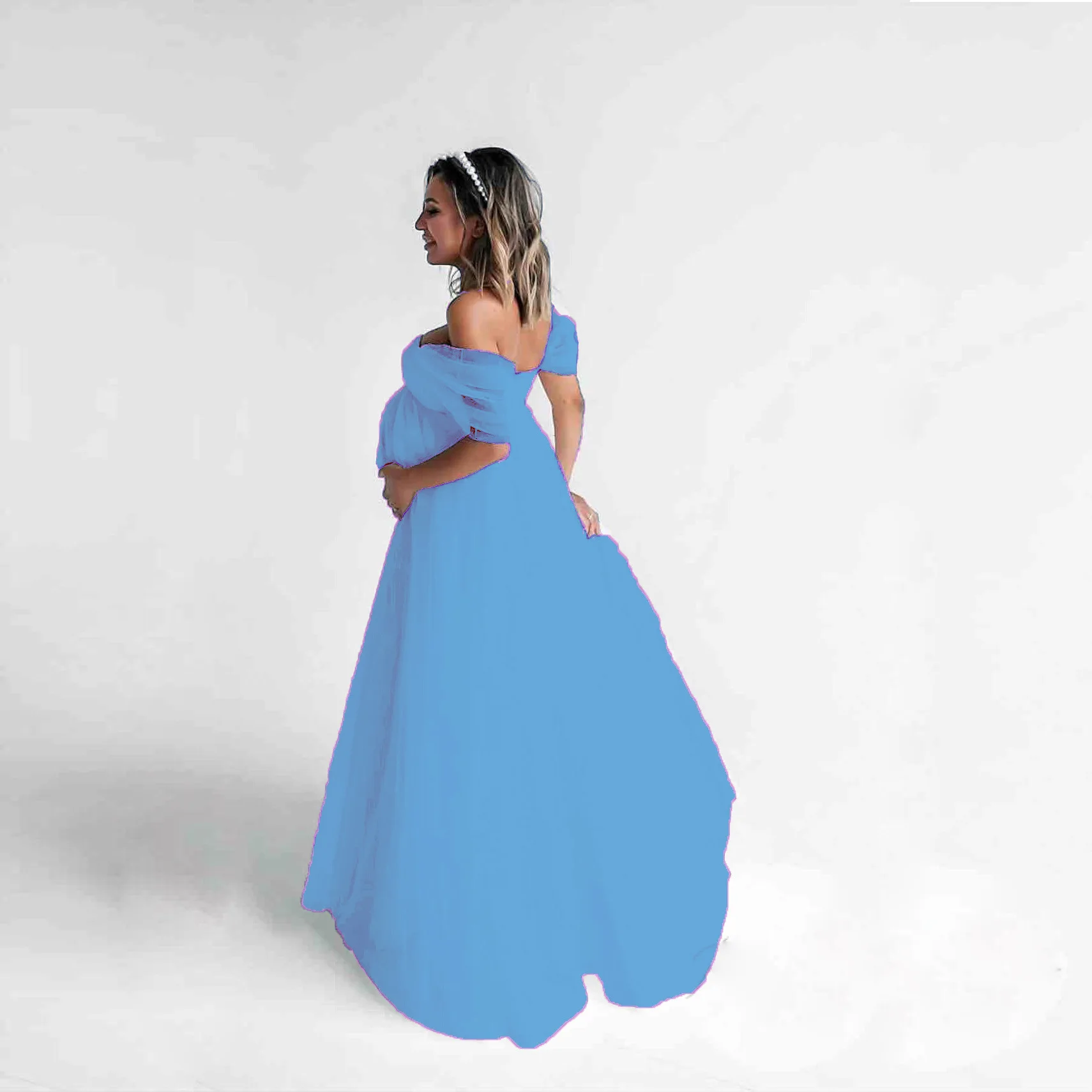 Look de maternidad para sesión fotográfica