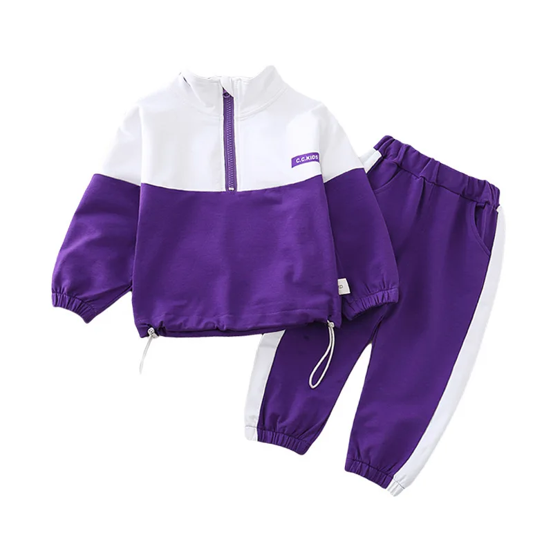 Conjunto chándal de algodón para niños – Chaqueta y pants - imagen 4