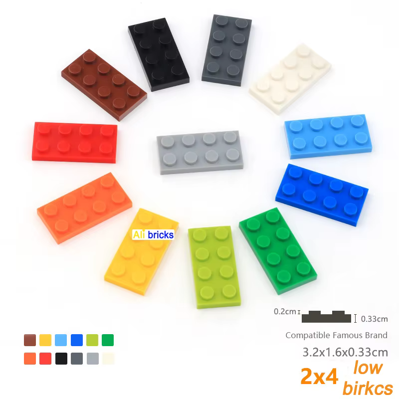 Bloques de construcción educativos DIY compatibles con ladrillos 2x4 - imagen 2
