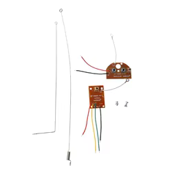 Coche teledirigido RC con control remoto y antena incluida para niños