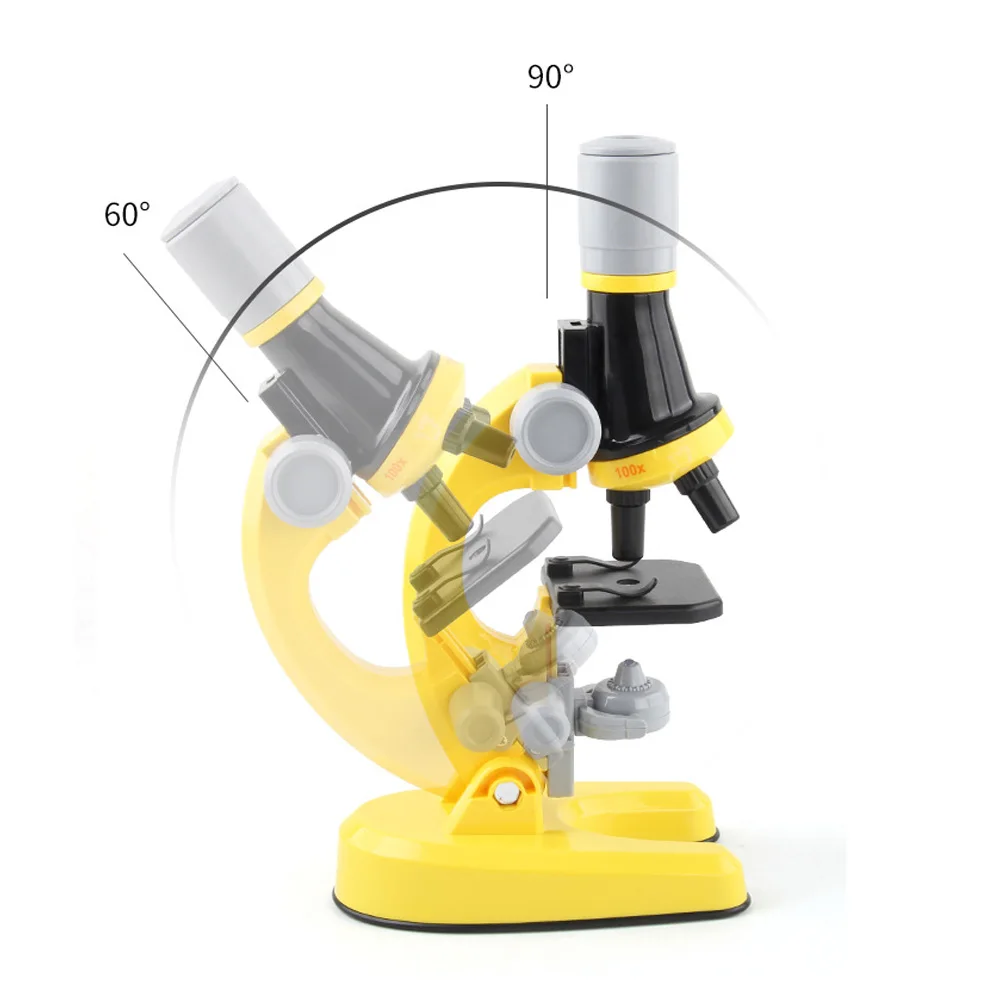 Microscopio LED para niños 1200X, juguete científico educativo - imagen 4