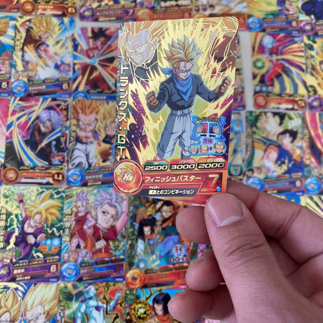 Tarjeta láser Dragon Ball 3D detalle