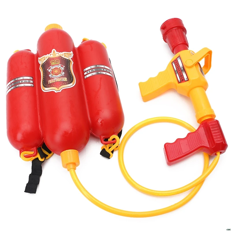 Pistola de agua con mochila bombero extraíble para verano - imagen 2