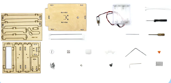 Luz nocturna DIY ensamblada