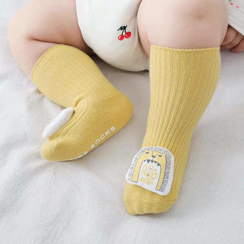 Lawadka Calcetines Algodón Antideslizantes Recién Nacido - Suave y Cómodo - imagen 5