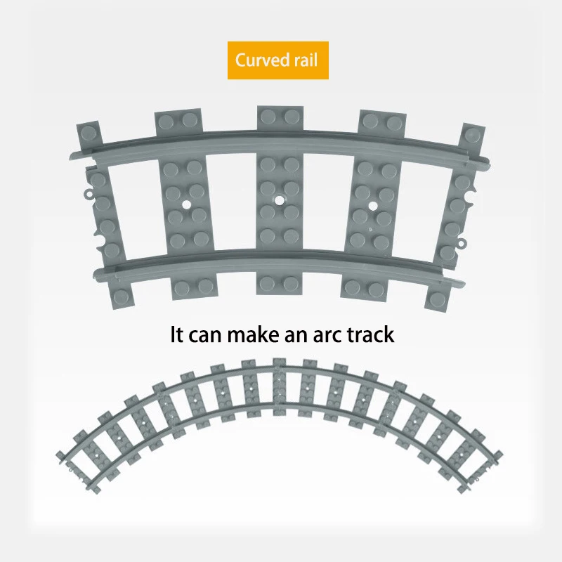 KAZI Tren de bloques infantil – Juego creativo de construcción - imagen 2