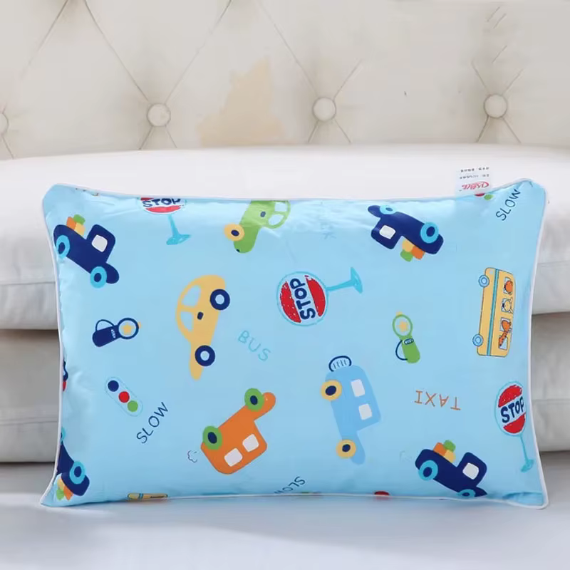 Funda de almohada bebé transpirable – Estampado de dibujos animados con cremallera - imagen 4