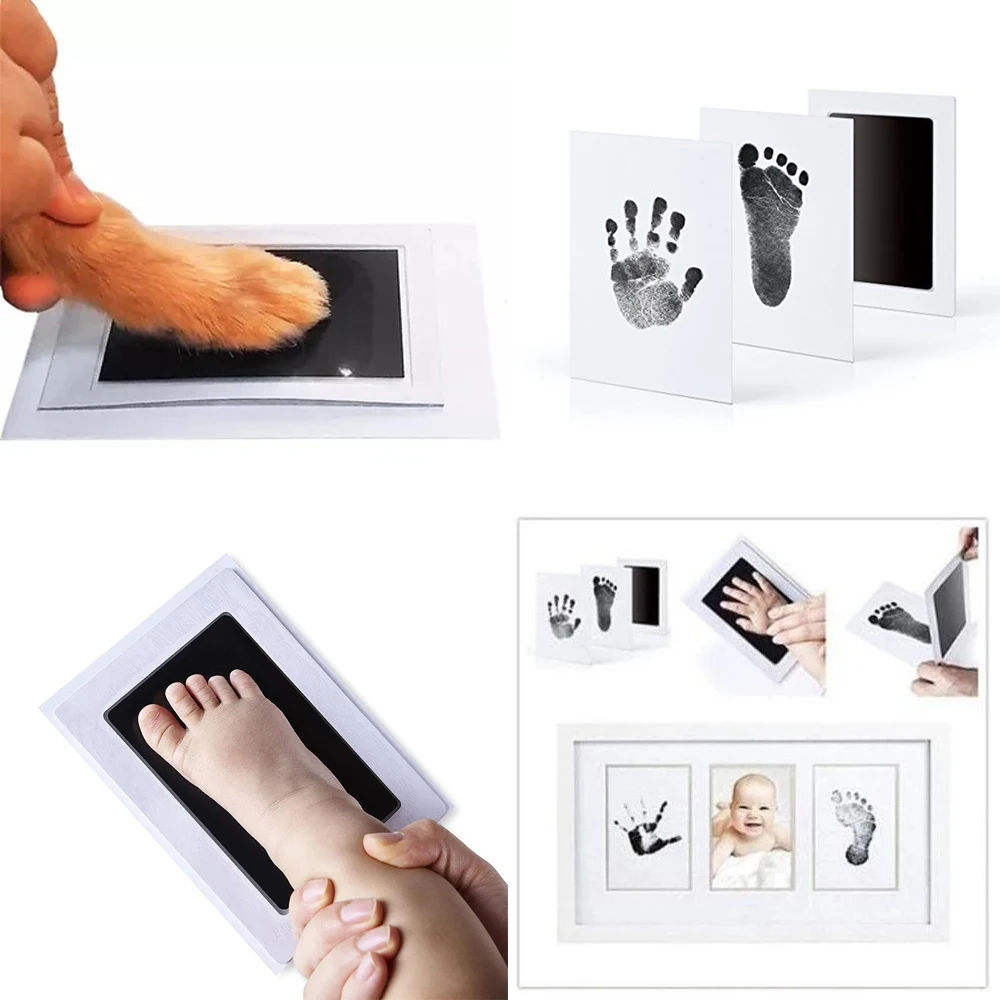 Kit de huellas de bebé – Recuerdo seguro no tóxico para recién nacido - imagen 2