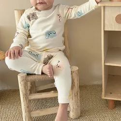 MILANCEL Pijama de oso para niño – Primavera