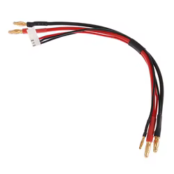 Cable balanceador LiPo 2S conectores Banana 4mm
