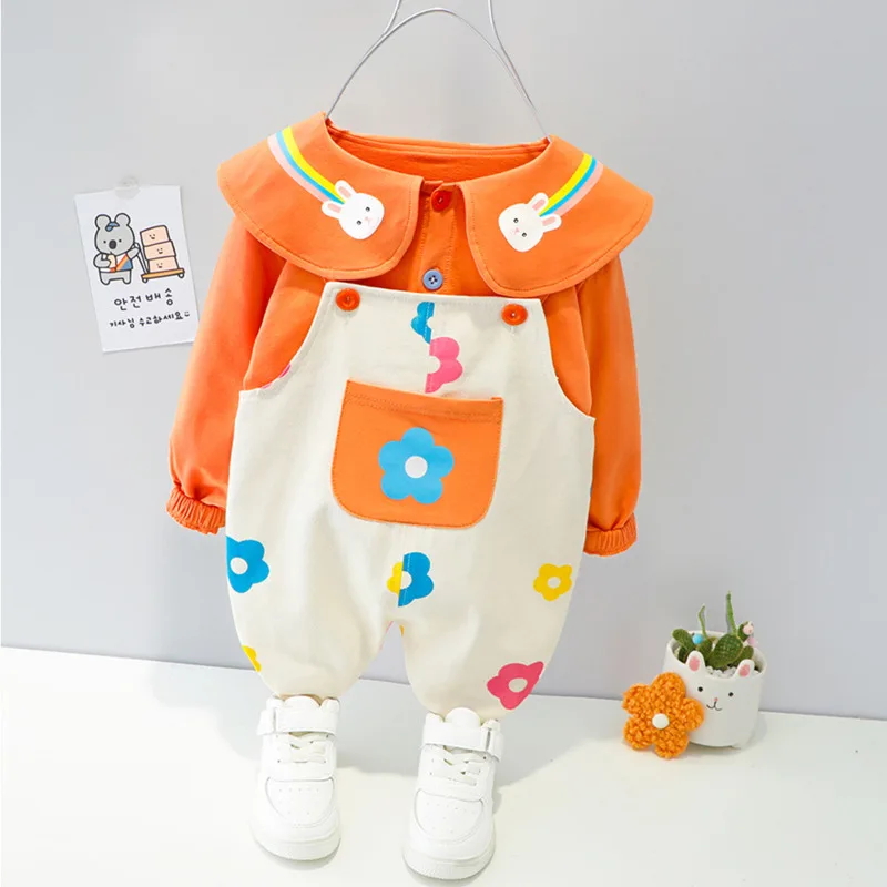 Conjunto infantil de algodón para bebé – Primavera/Otoño - imagen 2