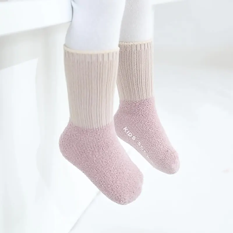 Calcetines antideslizantes para bebé de algodón Terry - imagen 2