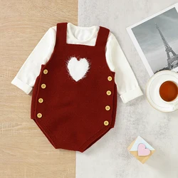 Body de punto para bebé recién nacido - Mono ligero con tirantes 0-18M