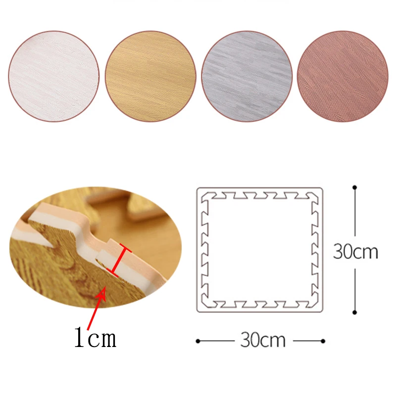 Alfombra de espuma infantil suelo juego – Estera puzzle entrelazada - imagen 3