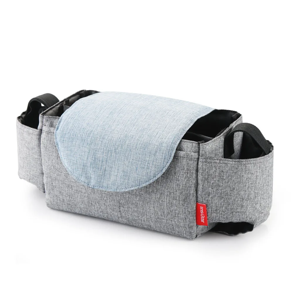 KF095 Bolsa organizadora para cochecito de bebé impermeable práctica - imagen 2