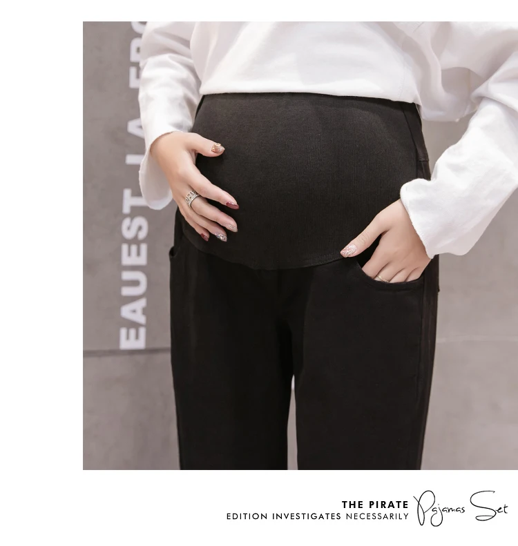 Cintura elástica de los pantalones harem