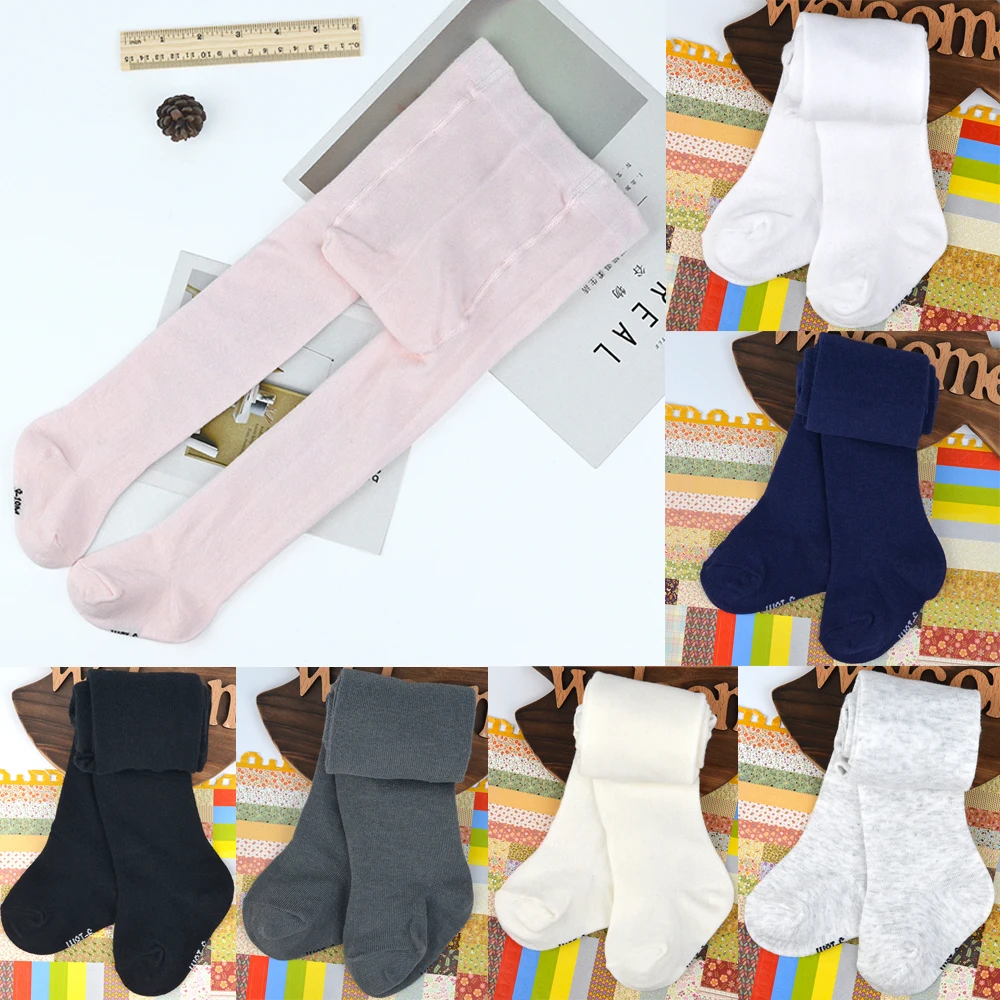 Pantimedias de algodón puro para bebé niña 0-24 meses - cálidas - imagen 4