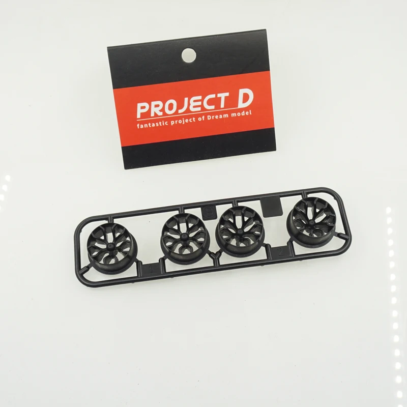 Llantas de carbono TE37 para Mini 4WD Tamiya - imagen 5