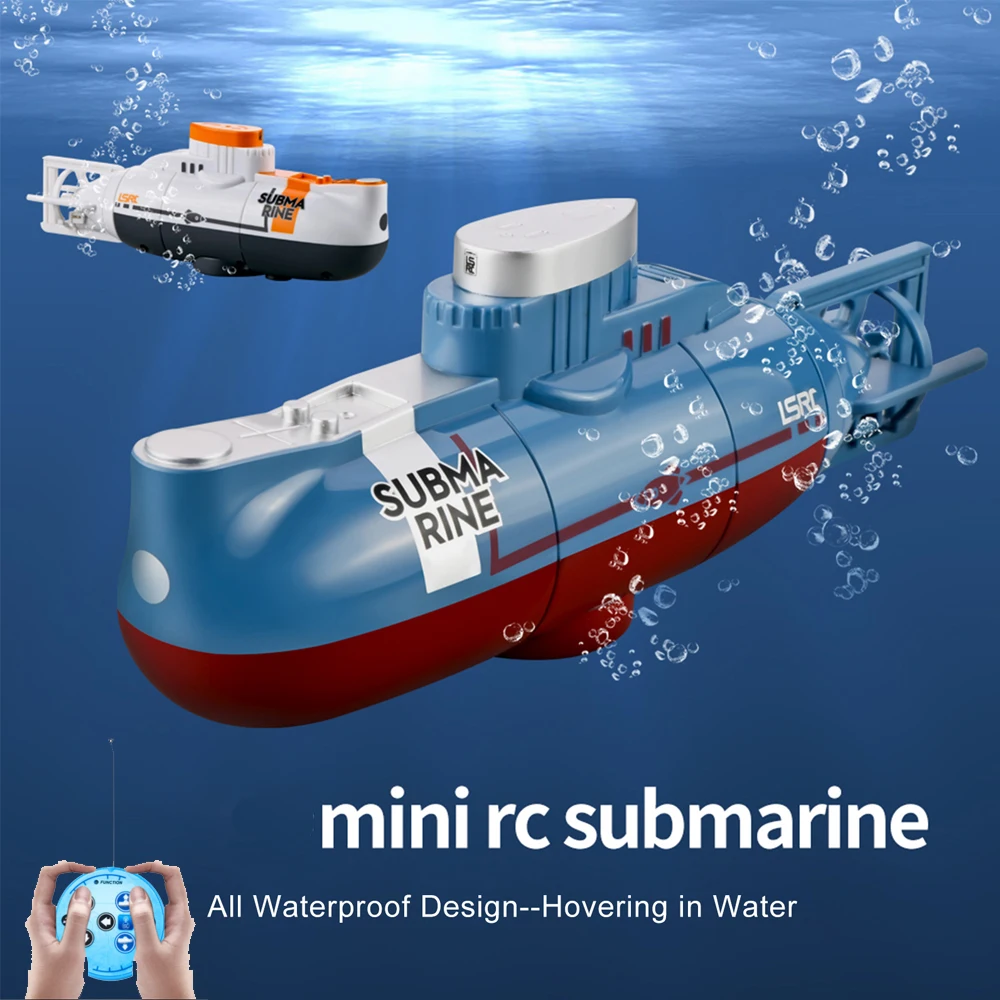 Barco submarino teledirigido resistente al agua para niños y niñas - imagen 2