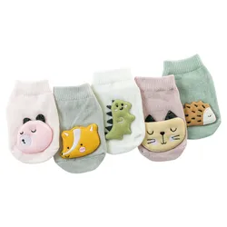 Calcetines suaves para bebés recién nacidos – dibujos y sin costuras