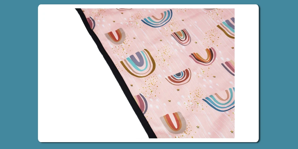 Tamaño grande y patrón divertido