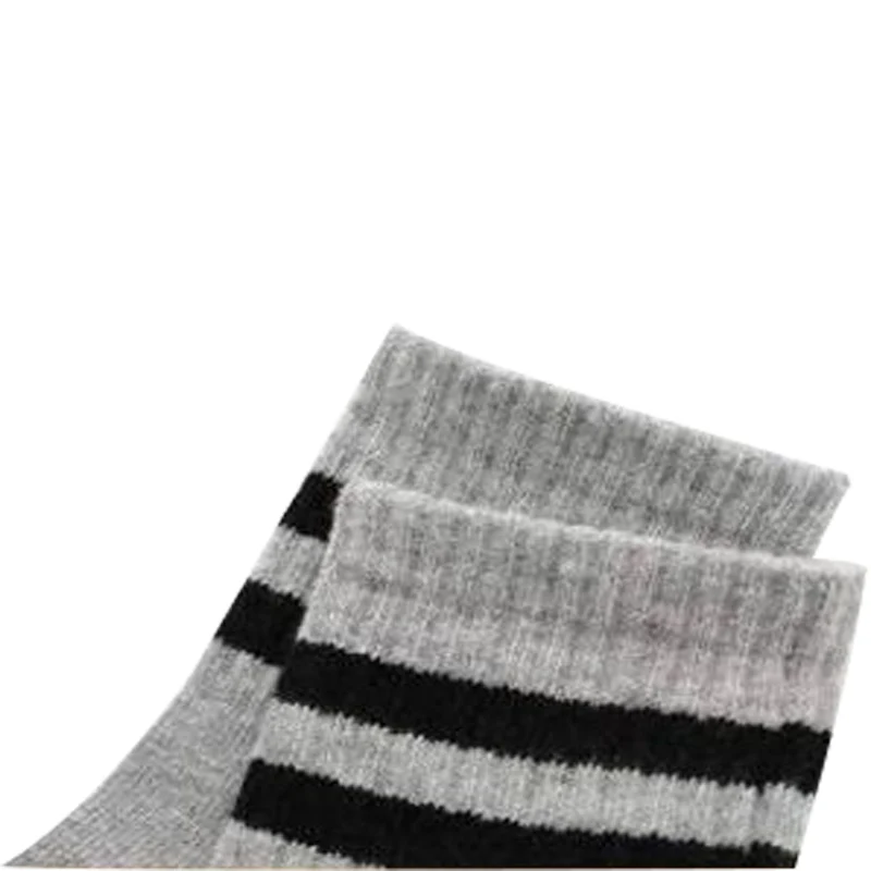 Calcetines rayados de algodón para niños - Cómodos primavera y otoño
