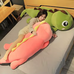 Peluches dinosaurio de 60 cm – Almohada suave y decoración para niños