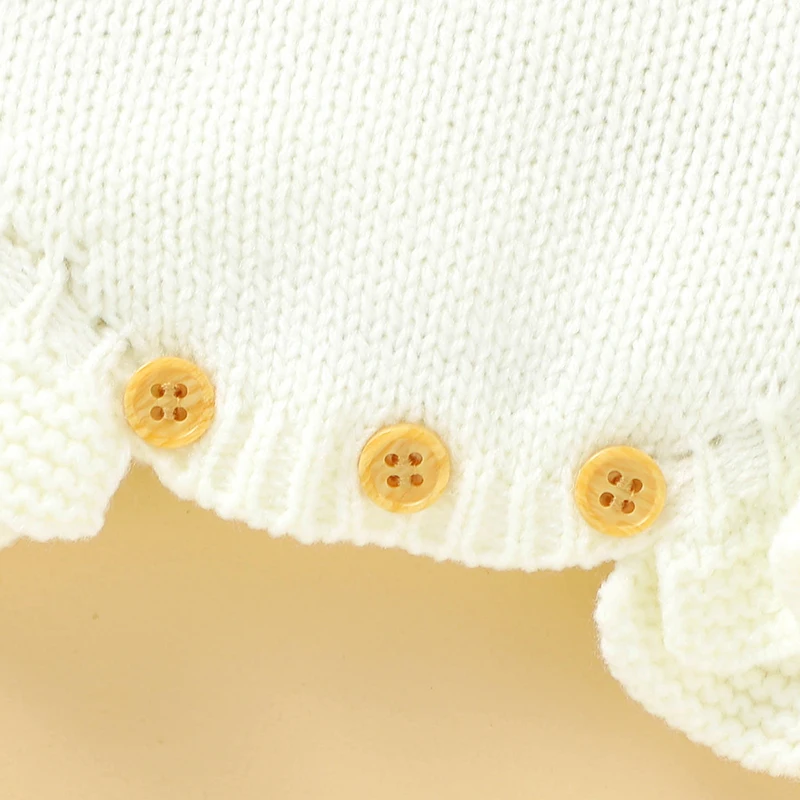 Body para bebe de punto solido con volantes - Mono sin mangas 0-18M - imagen 4