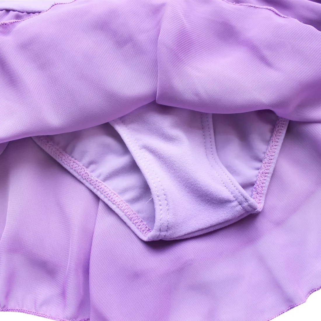 Vestido de ballet para niñas con tutú y leotardo de manga corta - imagen 4
