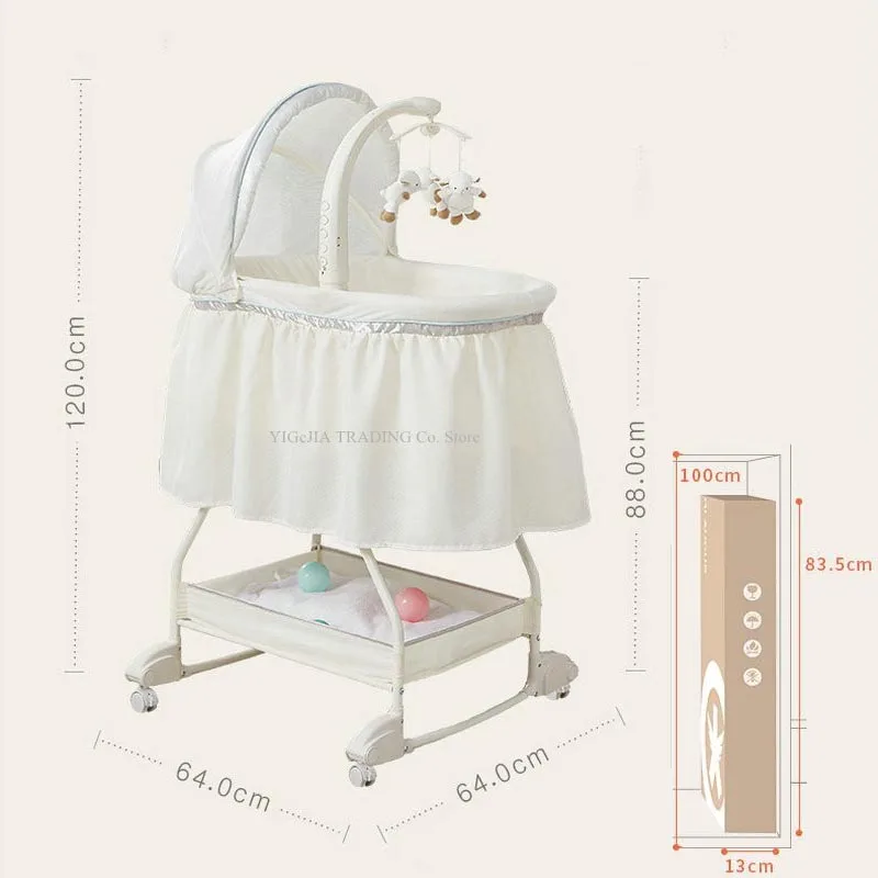 Cuna plegable para bebé: moisés portátil de viaje - imagen 5
