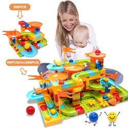 Bloques de construcción grandes para niños - Laberinto de bolas