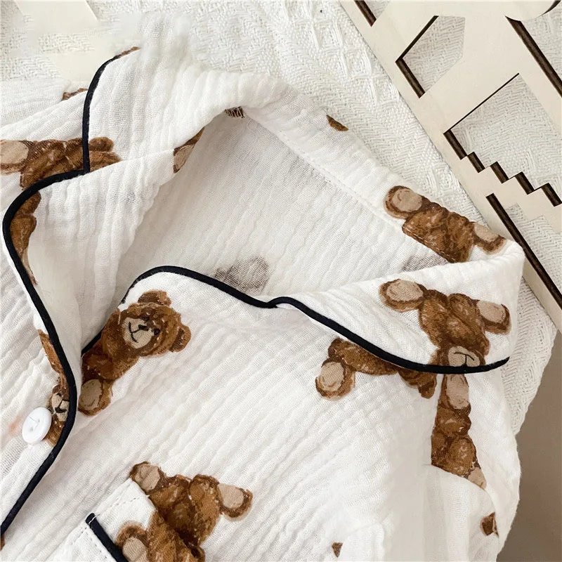 Conjunto pijama de oso para niño - Algodón suave y transpirable - imagen 2