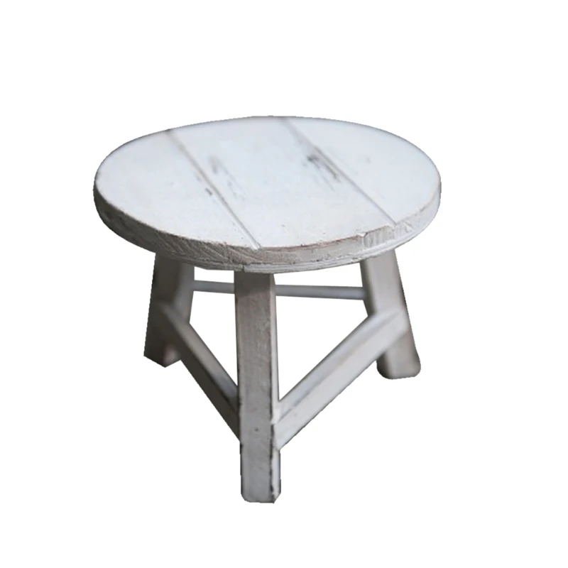 Mesa fotos recién nacido – Mini escritorio madera - imagen 4