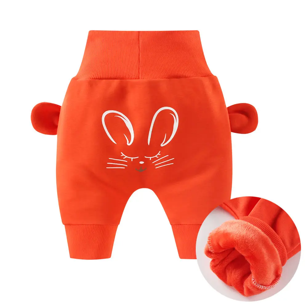 Pantalones de terciopelo con estampado para niños – Cálidos para otoño e invierno - imagen 4